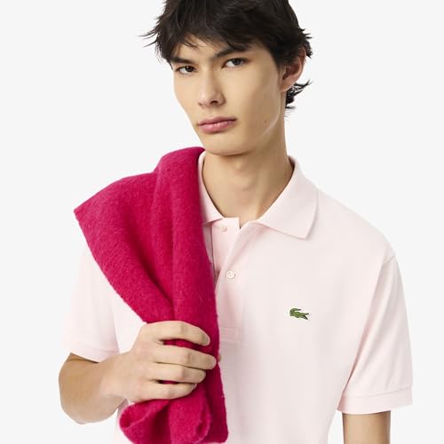Image of Lacoste Men's Solid Classic Fit Polos