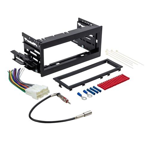 Scosche GM9505CS Complete Single DIN Stereo Installation Kit for Select Non-Amplified 1995-05 GM Full Size Trucks and SUV's - No Steering Wheel Remote - See Fit Guide in Images to Verify Your Vehicle