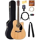 Fender CD-60SCE Solid Top Bundle