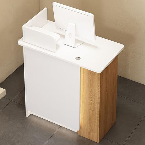 Retailwith - Caja registradora y cierre seguro, mostrador de vestíbulo resistente para tiendas y negocios, diseño moderno para un servicio al cliente eficiente
