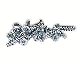 Ersatzgeräteschrauben 3,2 x40 mm mit Schlitz
