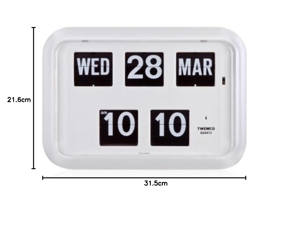 Amazon.co.jp: Twemco Homeloo ドイツ製クォーツ レトロ モダン