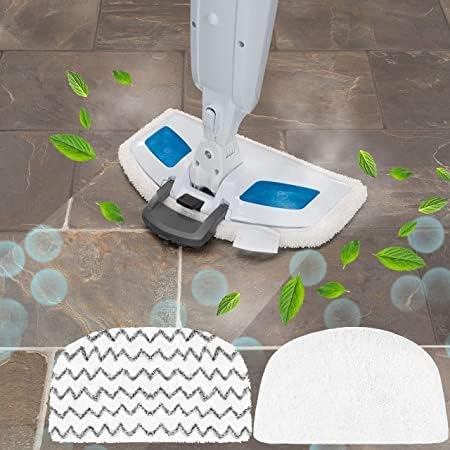 Miniatura 6 de Paquete de 10 almohadillas de repuesto para trapeador de vapor Bissell Powerfresh serie 1940 1440 1544 1806 2075, modelo 19402 19404 19408 1940a