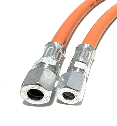 LPG-Megastore Gasregler 1,2kg/h für Caravan Wohnmobil 30 mbar + Schlauch 40 cm Wohnwagen Gasregler Anschluss auf 8 und 10 mm