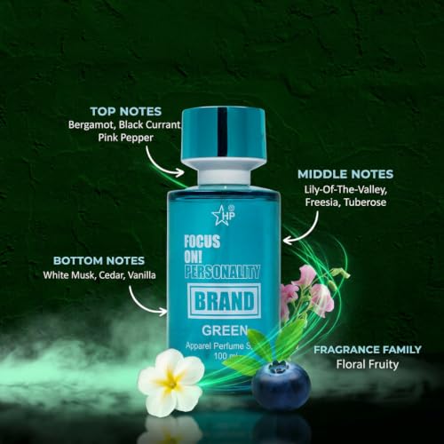 Image of HP Brand Green Apparel Perfume Spray, 100 ml