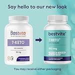BESTVITE 7-Keto 100mg DHEA (60 Vegetarian Capsules) - No Stearates - Image 3