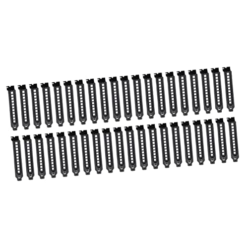 KOMBIUDA 40 Piezas Placas de Ventilación para Ranuras PCI para Gabinete de Computadora con Disipación de Calor Eficiente miniatura 1