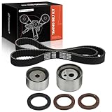 A-Premium Engine Timing Belt Kit Compatible with Kia Spectra 2000-2004, Sephia 1998-2001 - 1.8L