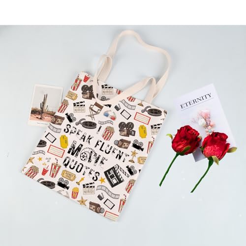 Bolsa tipo tote con frases de películas miniatura 5