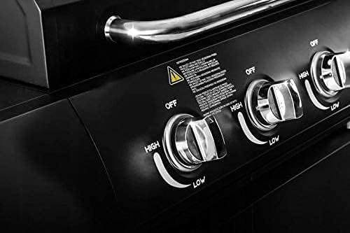 Deluxe 4+1 Gas Burner Grill BBQ Barbecue incl. Side Burner