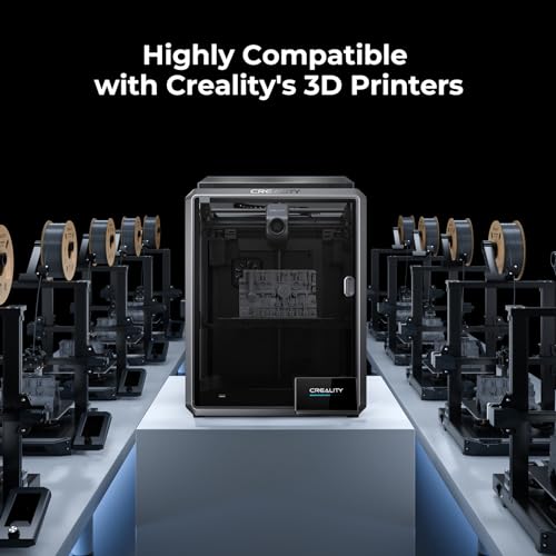 Image of Creality Hyper ABS Filament 1.75mm 4KG, High-Temperature Resistant, High Impact Strength, Stable Printing Performance, + /- 0.05mm Accuracy(Black