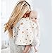 MairMore 5 Pack Muslin Baby Burp Cloths- Neutral Muslin Burping Cloths for Baby Boys Girls and Newborn Towel, Unisex- Large Absorbent Burp Cloths-20x10 Inches