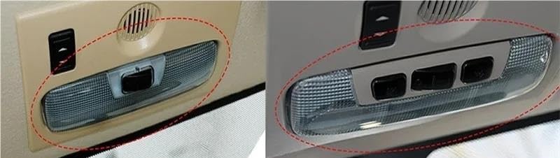 Luz de lectura interior para coche Ford Focus Fiesta Mondeo 2005-2014 plafon techo 2