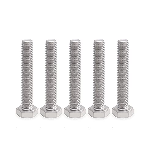 Tornillo de cabeza hexagonal M10 para montaje de estructuras y motores, 65 mm
