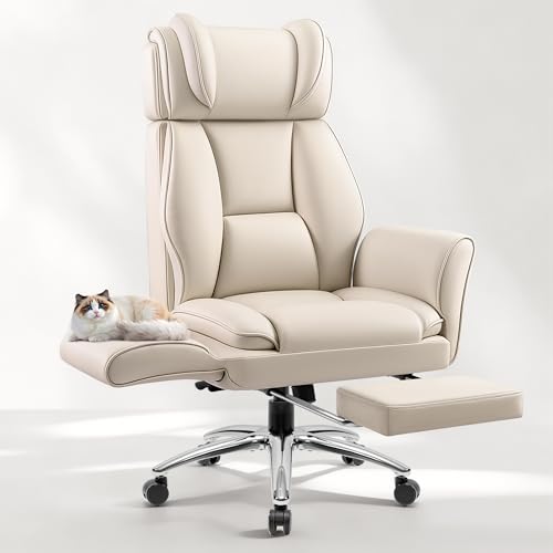 Big and Tall Office Chair with Flip Armrests