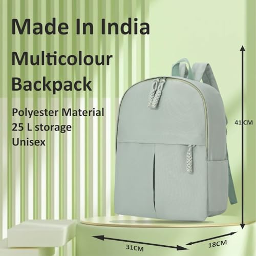 Image of Tinytot 30 Litre Japanese Korean Style School Bag Water-Resistant Laptop & Travel Backpack - Unisex Large 18 Inches Multipurpose Student Backpack for Boys & Girls, Men & Women