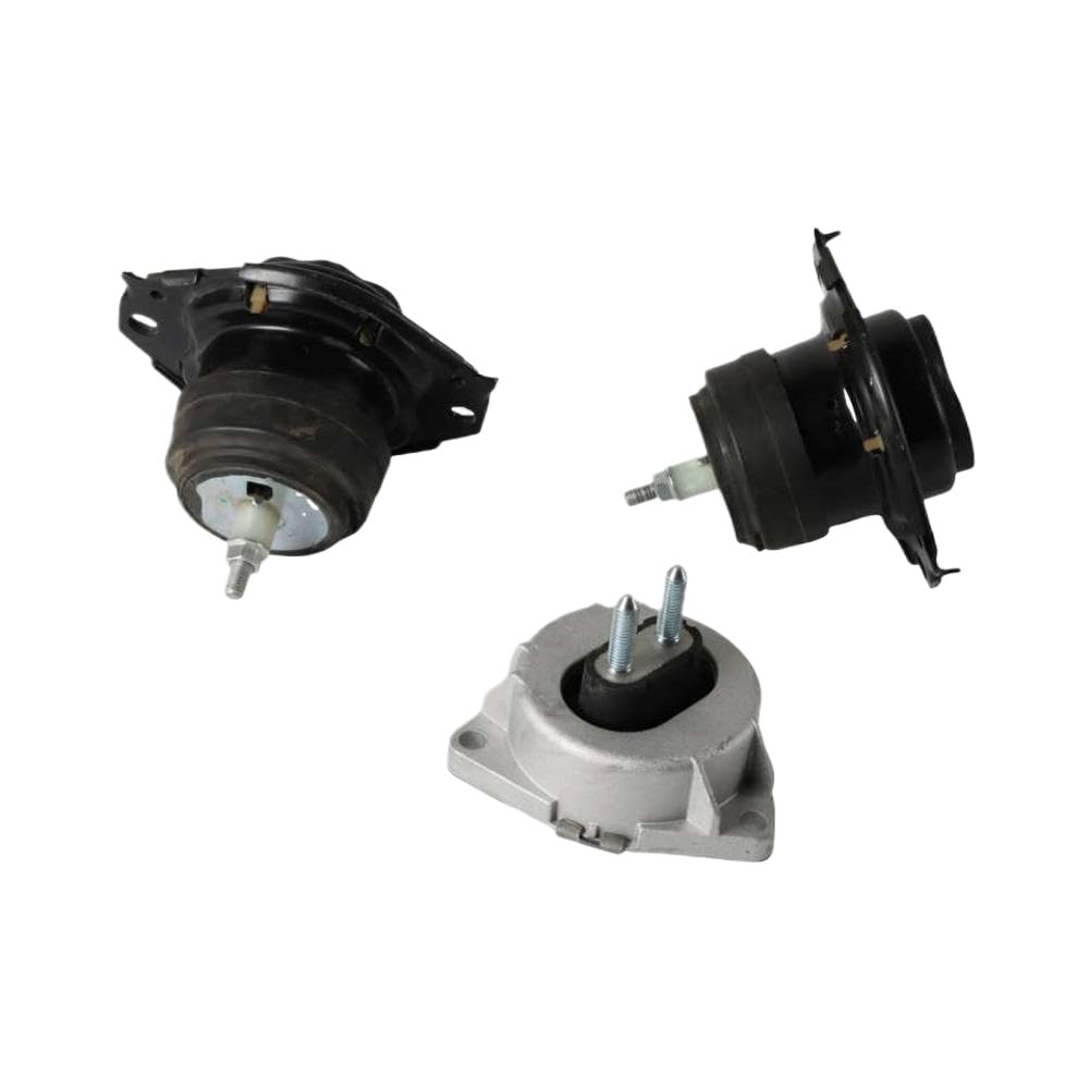 Pkduymbxz Onecolor 3Pcs Engine Trans Mount 3.6L 5.7L Rwd A5611 A5488 Compatible With 2011-2019 Cherokee