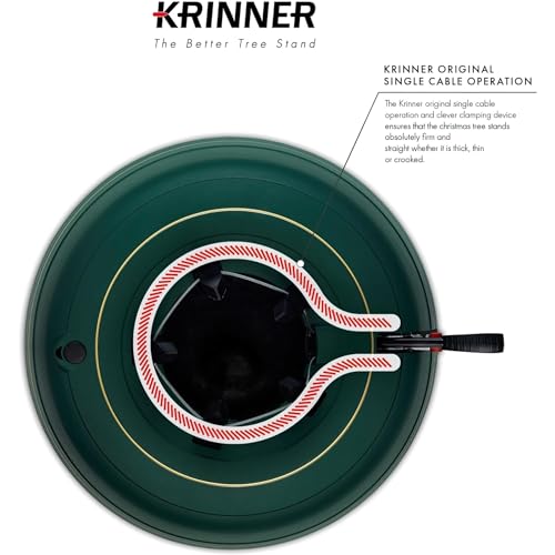 image for KRINNER Christmas Tree Genie XXL - Green Tree Stand - Original Single 