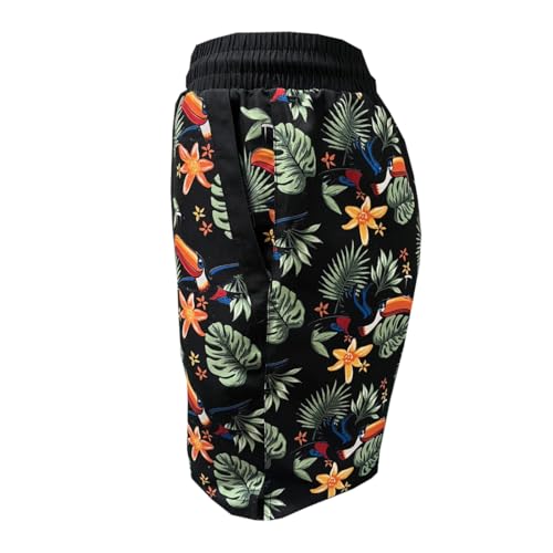 Guinness Black Toucan Hawaiian Swim Shorts3