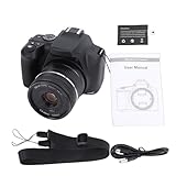 Annadue 4K 64MP Digitalkamera für Fotografie und Video, 3-Zoll-Bildschirm, 10-facher Optischer 4-facher Digitalzoom, WLAN, Autofokus und Tragegurt