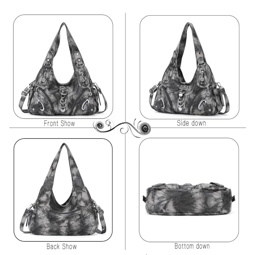 Image of Angelkiss Hobo Purses and handbags for Women Satchel Handbag Women Purses Large Daily Shoulder Bags
