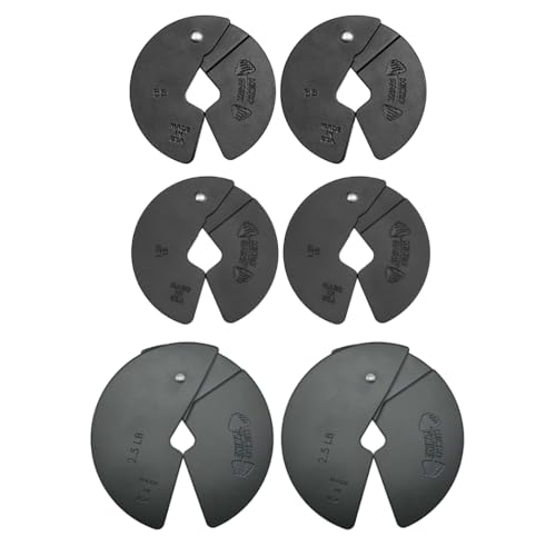 Micro Gainz 6-Piece Fractional Weight Plate Set