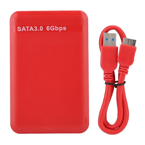 Cofre Externo USB 3.0 para Disco Duro 2.5" Rojo miniatura 5