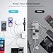 USB C Fast Charger, 100W GaN 6 Port Type C Charging Station Hub Block Cube, USB C Wall Charger Power Strip Adapter Plug for iPad iPhone 17 16 15 14 13 12 Pro Max Pixel Note Galaxy, 5ft Cord