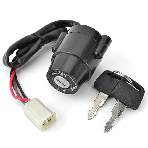 Bobina de encendido para motocicleta XT500 DT175 DT125 con interruptor de arranque y llave de bloqueo 6