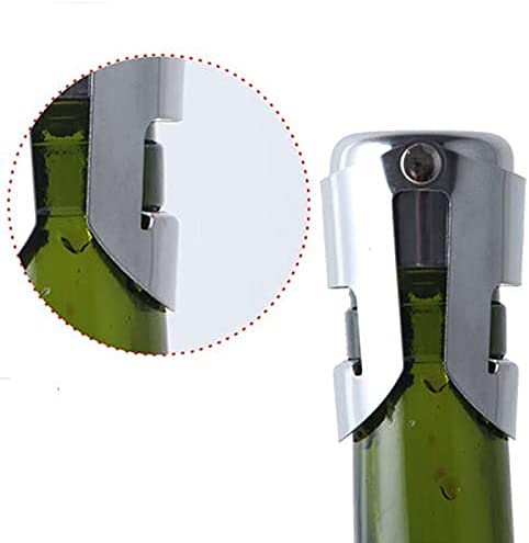 Bouchon Bouteille Vin Bouchon De Vin 1 pièces Home Bar Wine Collection Sealer Acier Inoxydable Vin Rouge Champagne 929
