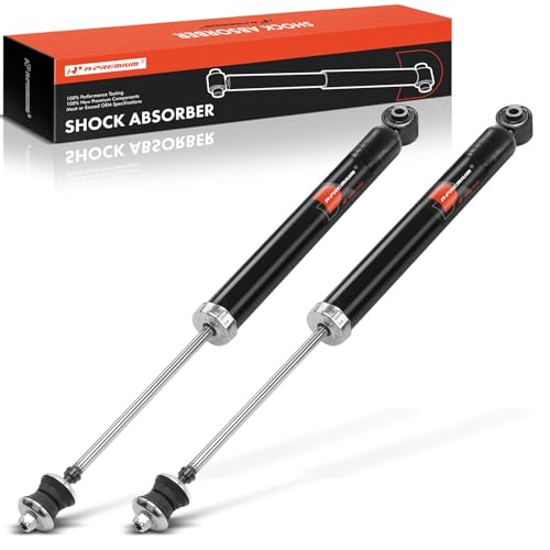 A-Premium Rear Pair (2) Shock Absorber Compatible with Nissan LEAF