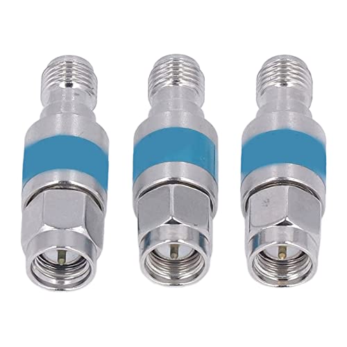 RF Coaxial Attenuator, High Hardness RF Coaxial DC Block Good Toughness Standard Interface for Antenna System