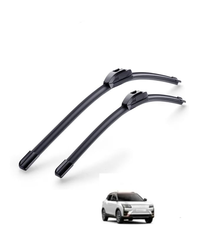 Image of AWB Frameless 24 inch16 inchAll-Season OE Replacement Wiper Blades Compatible with Mahindra XUV 400 EV(Pack of 2)