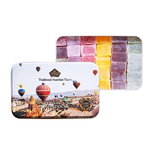 Cerez-Pazari-Turkish-Delight-Candy-Gift-Basket-132-oz-Luxury-Lokum-Dessert-Gourmet-Christmas-Holiday-Corporate-Food-Gifts-in-Elegant-Tin-Box-Thanksgiving-Halloween-Birthday-with-5-Unique-Flavors-No-Nu