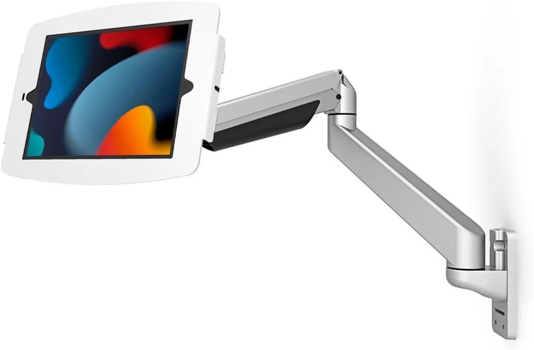 Compulocks iPad Air 10.9 (4-5th Gen) Enclosure Articulating Arm, W129144589 (Enclosure Articulating Arm Mount White)