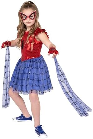 MARVEL Spider-Man Official Youth Halloween Dress - Premium Qualit...