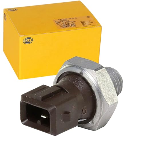 HELLA 6ZL 009 600-271 Interruptor de control de la presión de aceite - 1polos - Color de carcasa: marrón