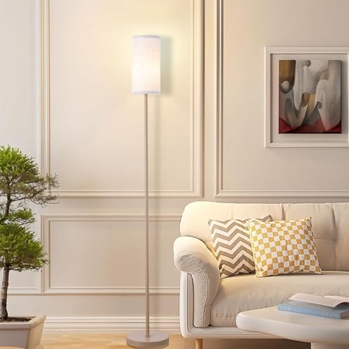 Floor Lamps for Living Room Modern Tall Lamp for Bedroom Office Corner (Brown, 65'')
