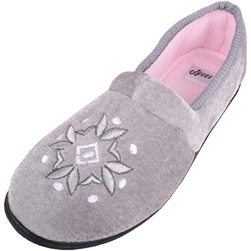 Chaussons en velours Absolute Footwear femme élégance et douceur