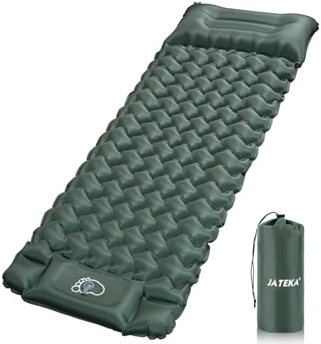 JATEKA Matelas Gonflable 1 Place, Matelas Camping Ultra Léger ave...