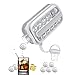 Vaschetta per cubetti di ghiaccio, bollitore per cubetti di ghiaccio, stampo portatile Pop Ice Cube, formine per macchina del ghiaccio, 17 palline di ghiaccio,caffè, whisky, champagne, birra, acqua