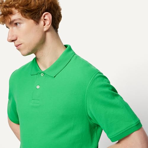 Image of Amazon Essentials Men's Regular-Fit Short Sleeve Cotton Pique Polo Shirt (Available in Big & Tall)