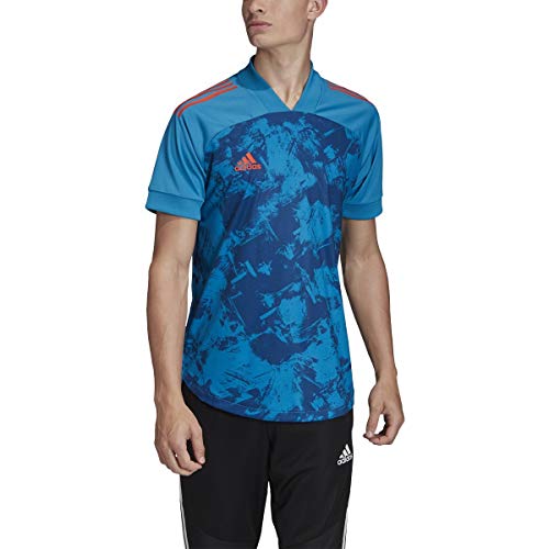 adidas Originals Con20 JSY Pb, Sharp Blue/True Orange, X-Large