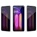 Produktbild for LG V60 Privacy Displayschutzfolie  [2 Pack] Privacy Anti-Spy Displayschutzfolie Displayschutzfolie Soft Film (kein Glas) für LG V60 LG V600