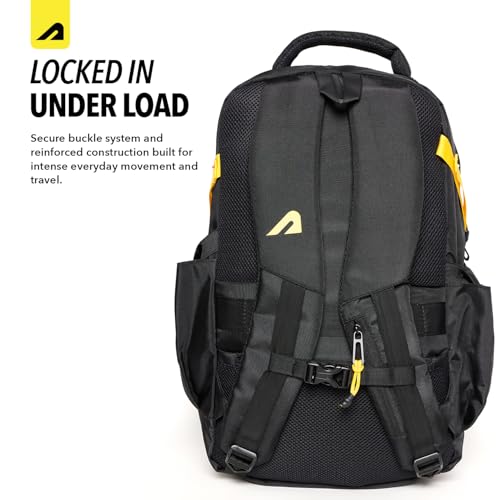 Image of Boldfit Tactical Backpack for Gym & Travel - 45L Heavy Duty Molle Bag with Dedicated Shoe Compartment, 16 Inch Padded Laptop Sleeve & Multi-Utility Organizers IronHaul - Black