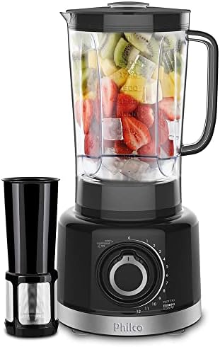 Liquidificador Philco Turbo Pro Maxx 6 3L Preto PLQ1550-127V