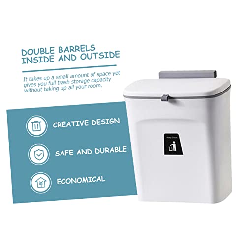 Caneca para cocina colgante con tapa y diseño rectangular miniatura 6