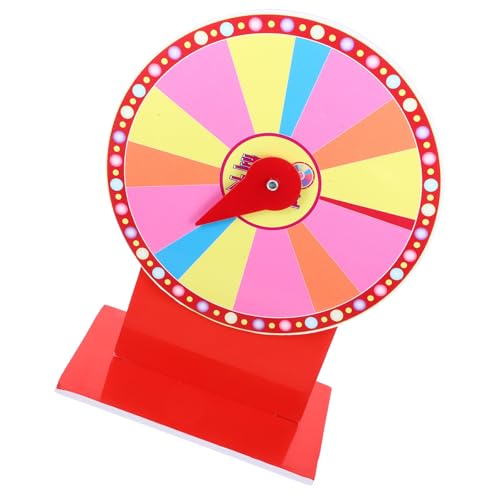 Roue de la fortune en PVC et métal avec plateau tournant sécurisé CRAFTHROU