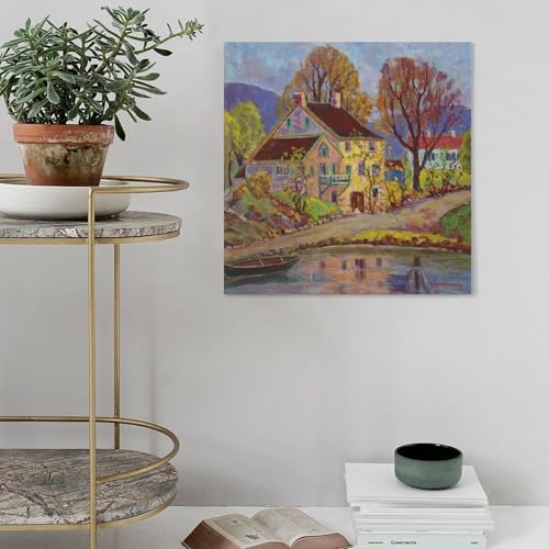 Impression sur toile Coppedge WCYB Reflections 71x71 cm