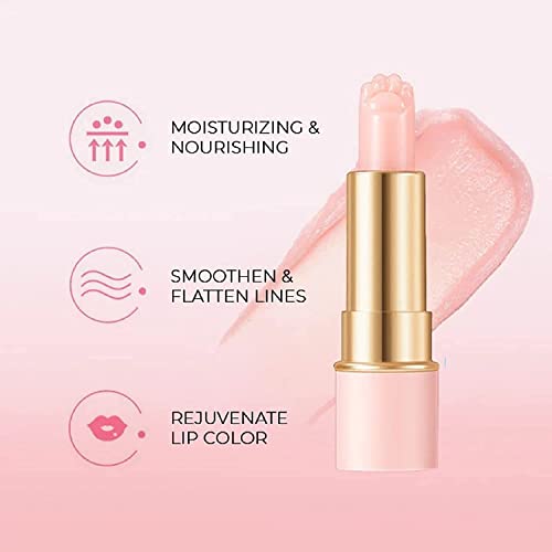 2Pcs Thermochromic Moisturizing Lip Balm, Color Changing Lip Balm, Mini Cute Lip Balm #TOP2